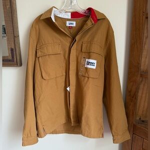Tommy Hilfigurer Men’s Jacket Size M Over Coat Barn Coat Streetwear Workwear